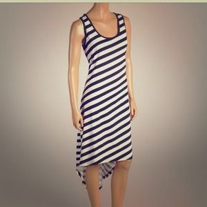 Sold!Black and white high/low dress! Never worn!