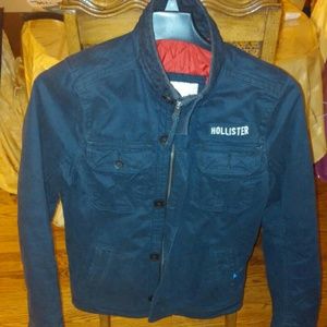 Hollister. Mens navy Jacket