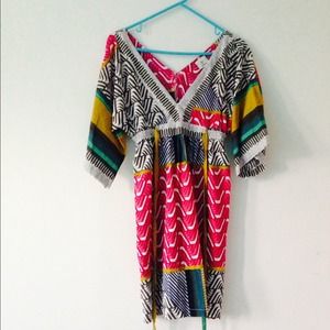 Multi-colored summer dress