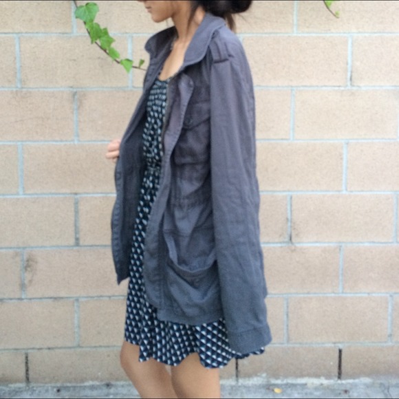 Drawstring Coat❌sold❌ - Picture 2 of 3