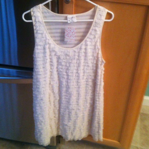 Free people light beige shift dress.