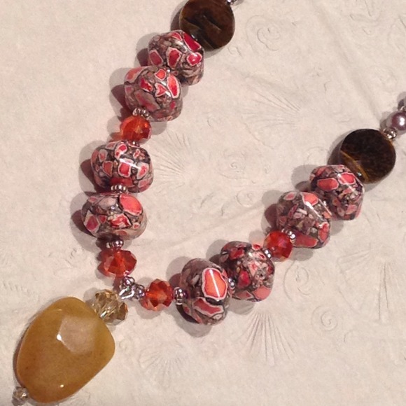 ❤️SOLD ...A LITTLE BIT OF EVERYTHING NECKLACE 😍😍 - Picture 2 of 4