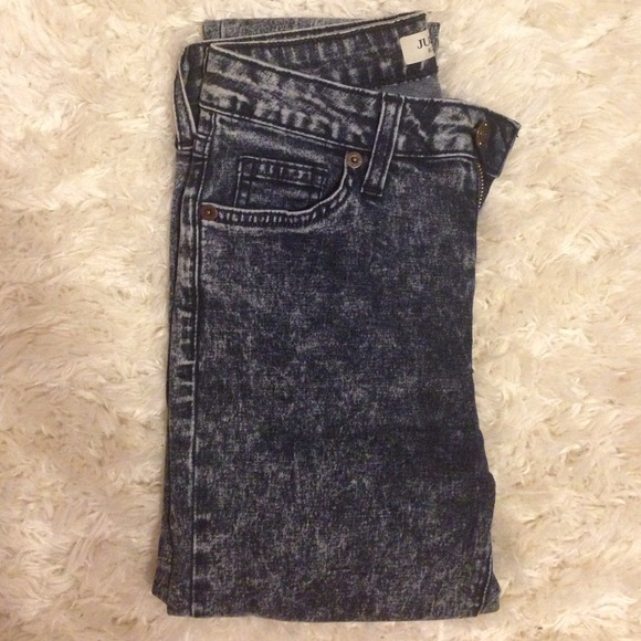 Acid Wash High Waisted Jeans