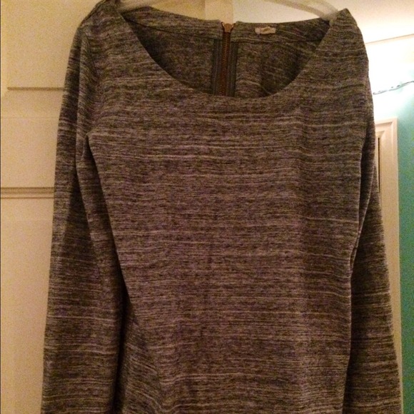 JCrew Gray Longsleeve