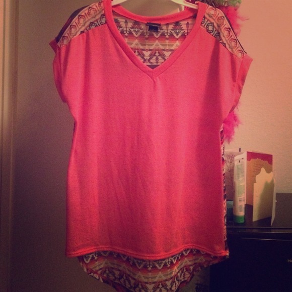 Cute Aztec fabric and cotton shirt❤️ - Picture 1 of 2