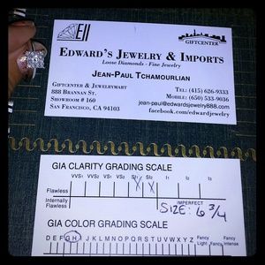 Diamond engagement ring