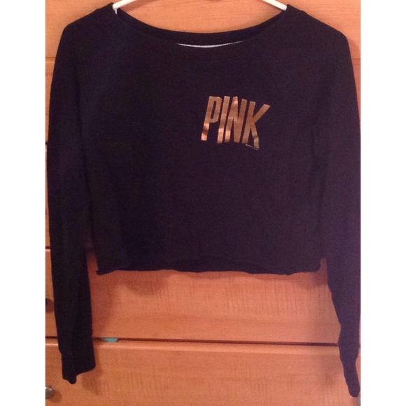 PINK cropped sweater