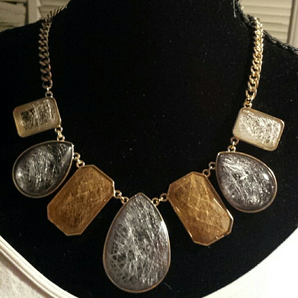 SOLD! Stone statement necklace