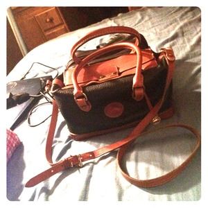 authentic vintage dooney and bourke lock and key