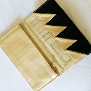 Black and Gold Wallet