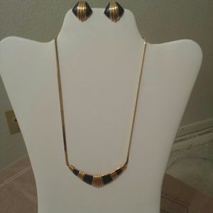 Fashion GP Necklace and Earring Set