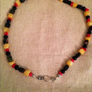 Ethnic Multi stone necklace