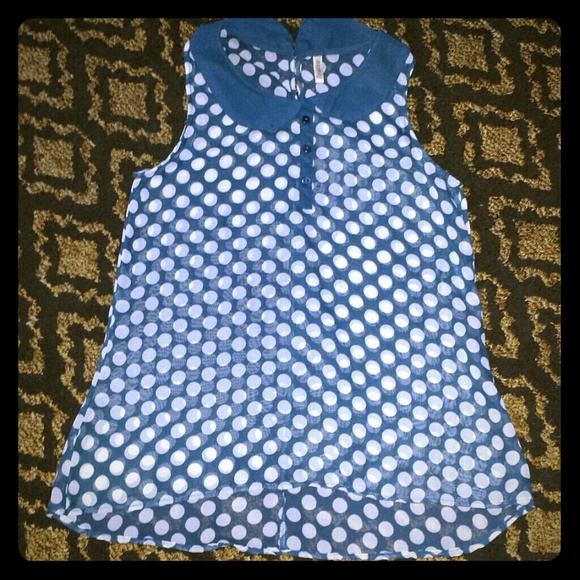 Polca dots top