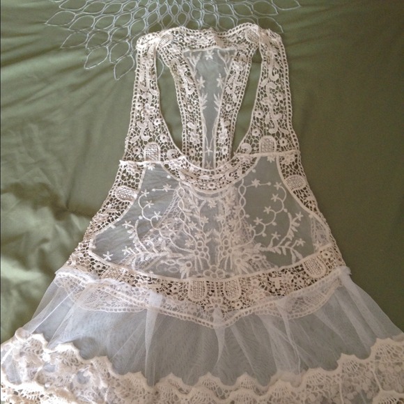 Sexy Lace Bathing Suit Cover Up