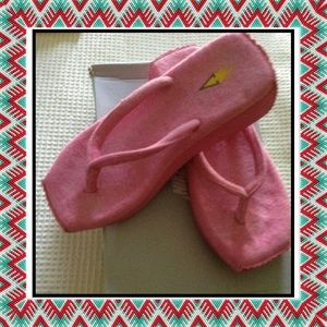Bubblegum Pink Flip Flops