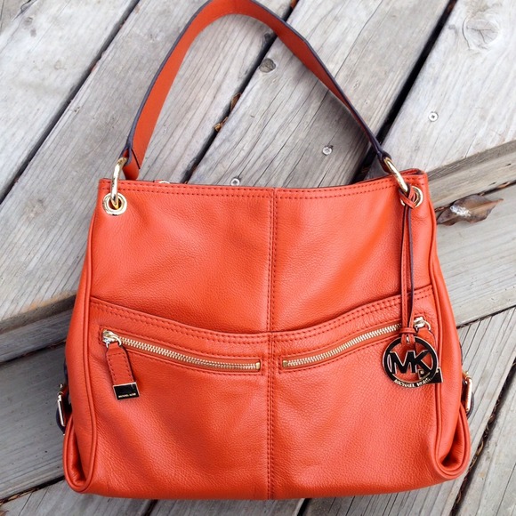 Michael Kors Handbags - Michael Kors - Orange Shoulder Bag