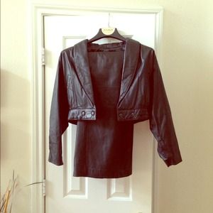 Wilsons Leather Skirt & Jacket