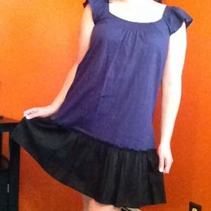 LOFT purple swing dress!