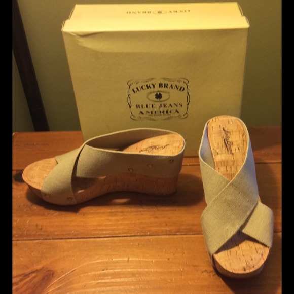 Lucky Brand Wedge Shoes LK Miller2 NEW IN BOX 10M