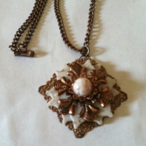 Vintage cooper earring