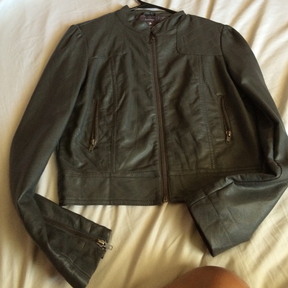 Leather jacket