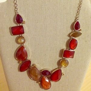 Red, orange and yellow jewelry set