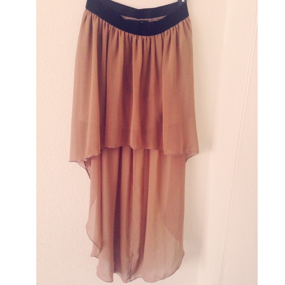 Caramel Maxi Skirt
