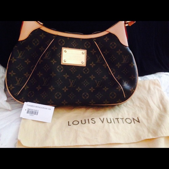 Genuine Louis Vuitton Thames Monogram GM handbag