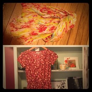 BUNDLE reserved- urban dress and anthro scarf