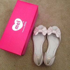 Melissa fresh special Vanilla Bow sandal beige NIB