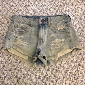 High waisted shorts