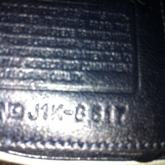 Coach light blue suede with navy leather - Picture 2 of 8