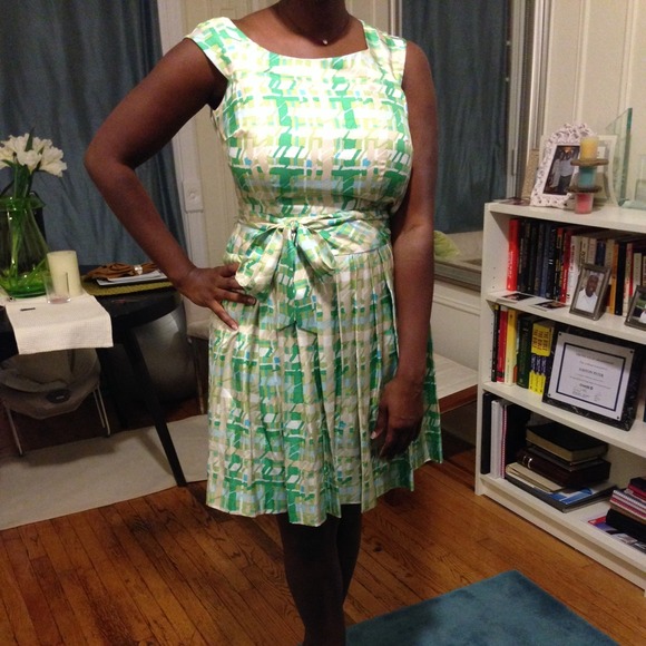 SOLD: Kate Spade 100% Silk Dress - Picture 3 of 4