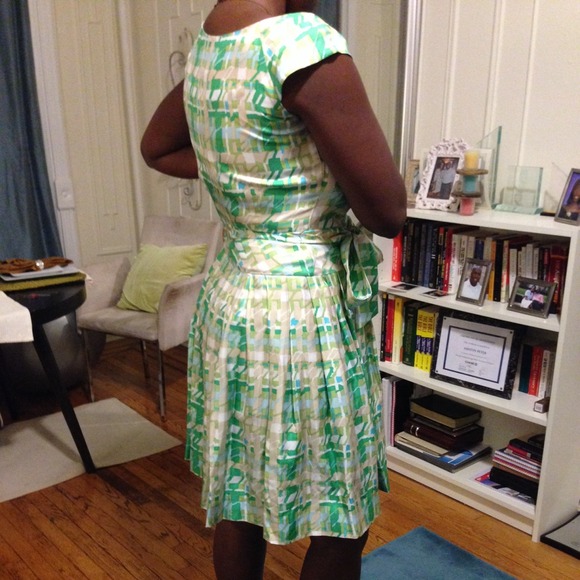 SOLD: Kate Spade 100% Silk Dress - Picture 4 of 4