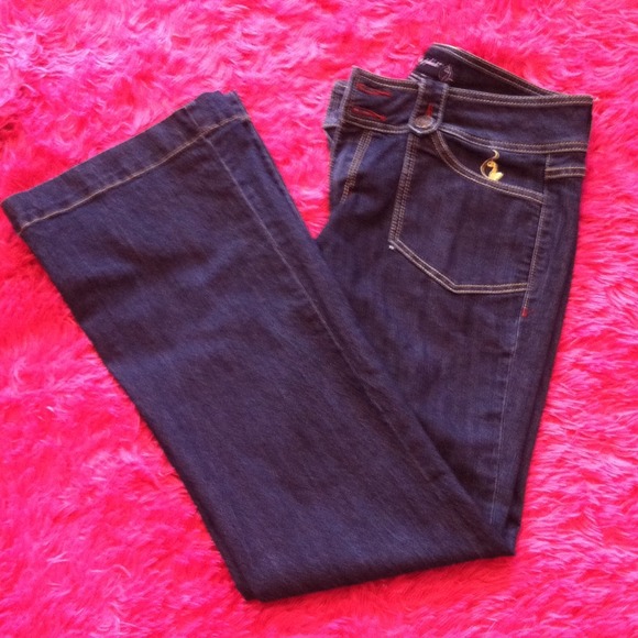 Adorable size 11 Baby Phat flare jeans!