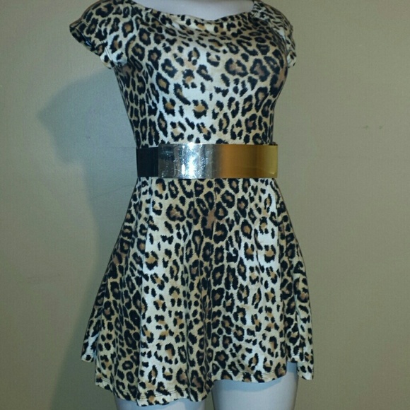 🔥Leopard Print Skater Dress🔥