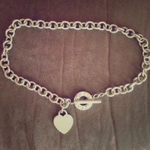 Tiffany&co sterling silver necklace