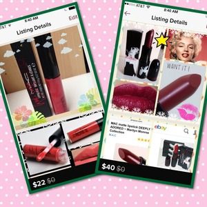 2 MAC lipstick bundle for @elzabif