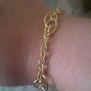 14Kt gold chain bracelet