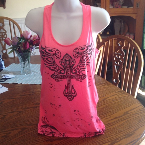 🎀REDUCED PRICE!🎀Studded Ripped Back Tank