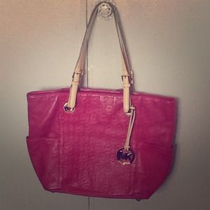 Pink Michael Kors bag