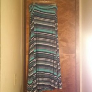 Brand new strapless summer dress