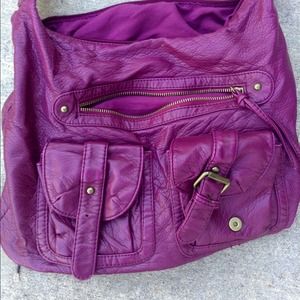Forever 21 velvet color handbag