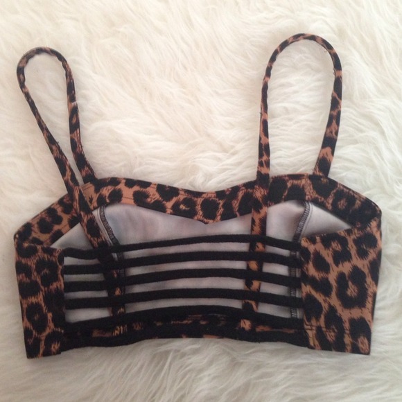Forever 21 Other - Chiyo inspired cheetah bralette f21