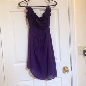 Purple dress