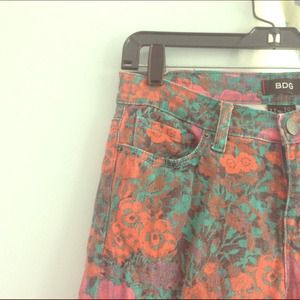 BDG floral jeans