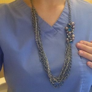 Free with any purchase. Statement chain necklace