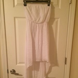 White Hi-Lo Dress