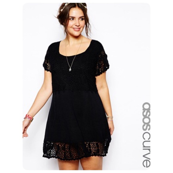 ASOS Dresses & Skirts - 🎉HOST PICK🎉 ASOS Crochet Smock Dress