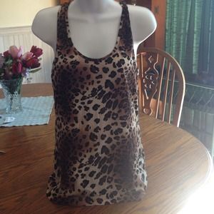 🎀REDUCED PRICE!🎀NWOT! Cheetah Print Tank